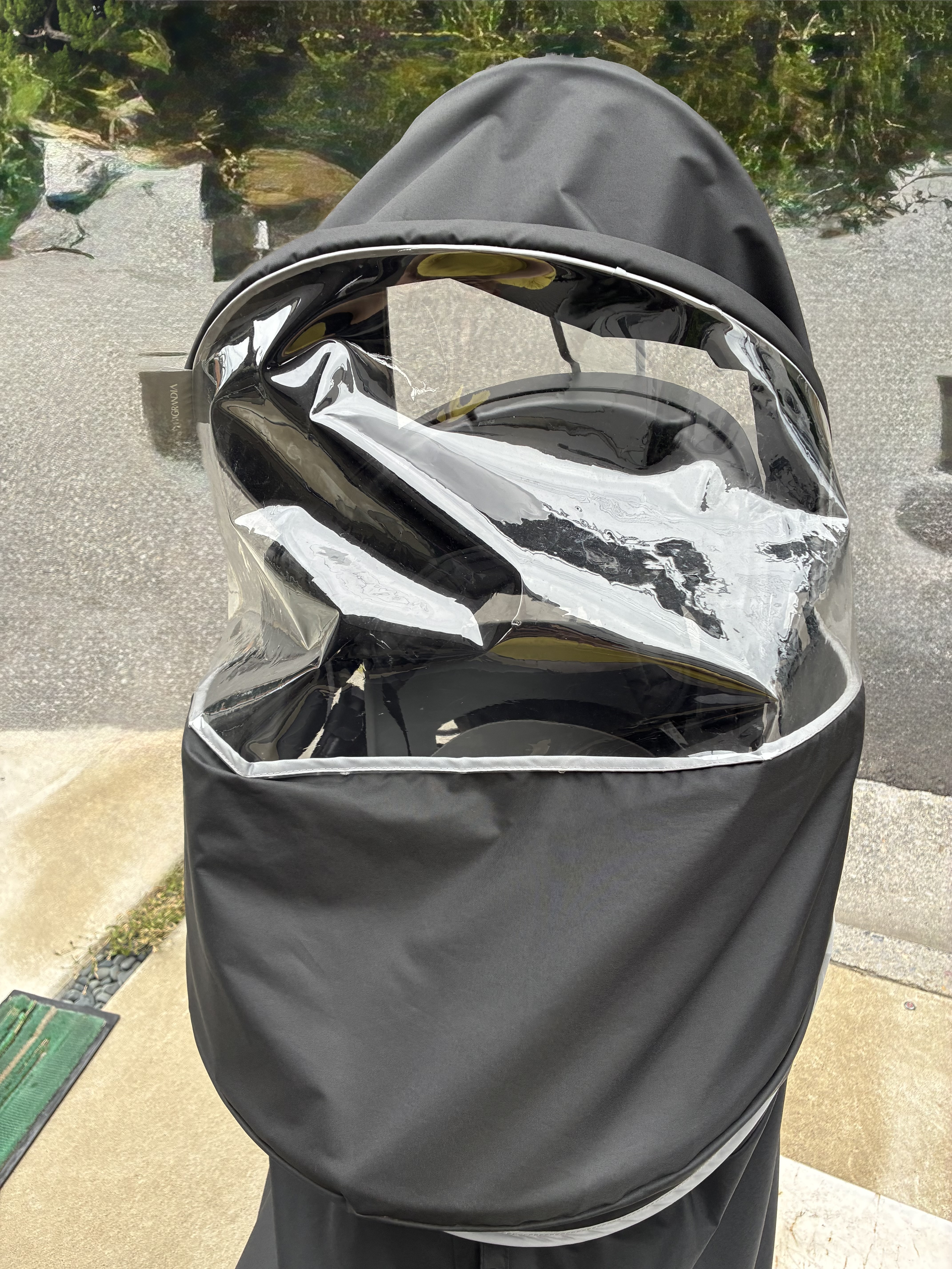 子どもを乗せやすい自転車レインカバー！ルーフキッズレビュー
